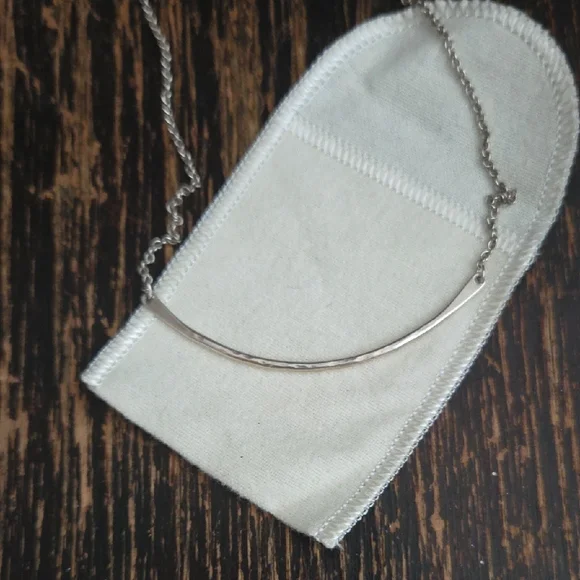 James Avery Silver Bar Necklace - Picture 5 of 6
